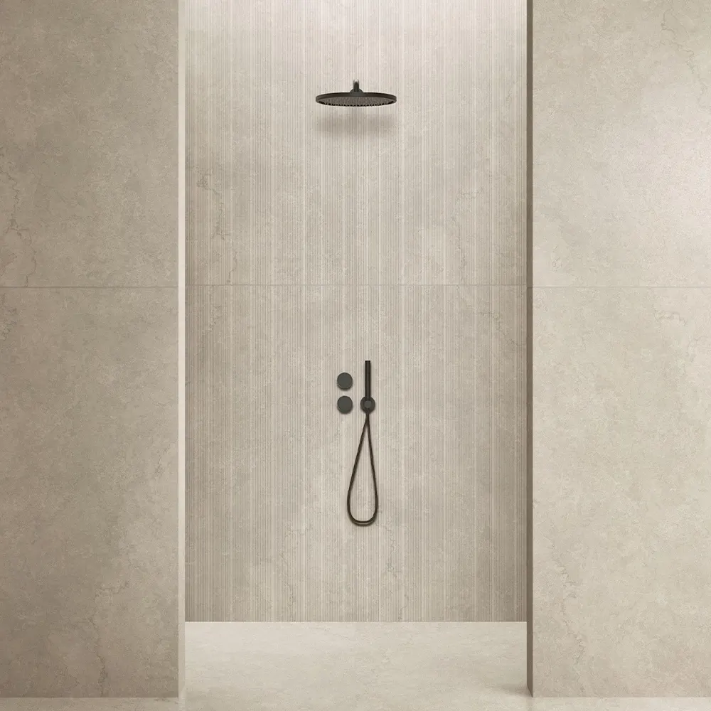 Non-Slip Stone-Look Porcelain Outdoor Tile 600x600/600x1200/750x1500mm