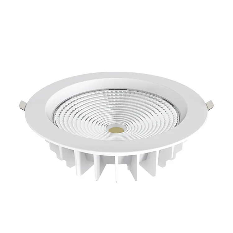 Recessed Aluminum COB LED Downlight 30-60W IP54