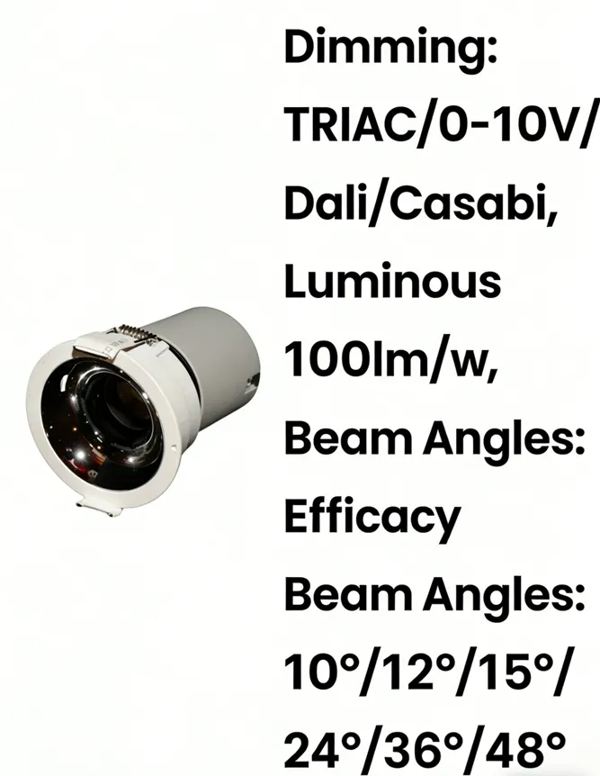 Aluminum LED Light Fixture 8-25W