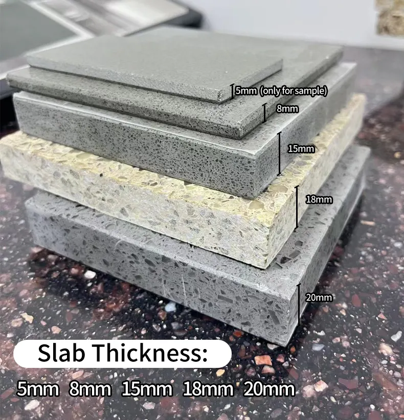 White Engineered Quartz Slab 3200x1600mm