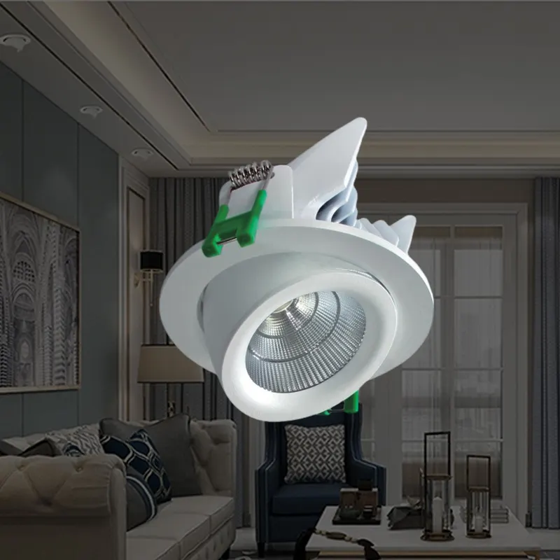 Zoomable Recessed Aluminum LED Downlight