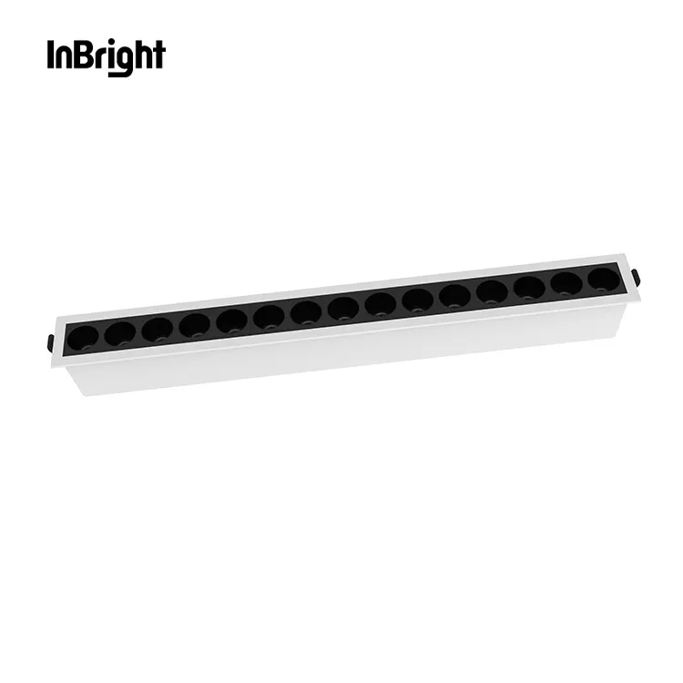 Recessed Aluminum LED Downlight 2-30W IP50