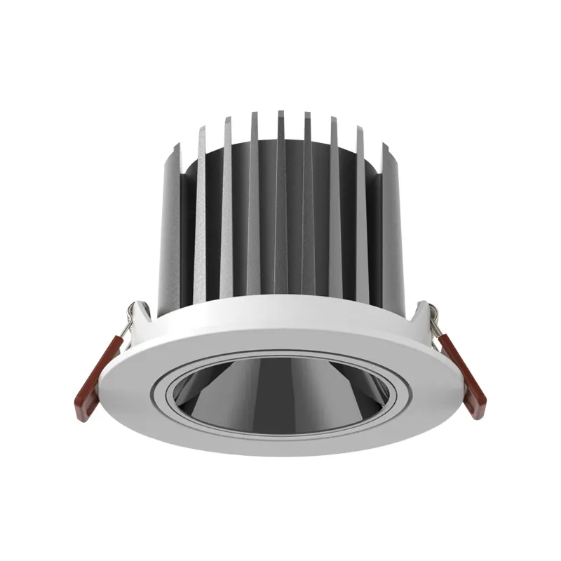 Recessed Aluminum COB LED Downlight 10-30W 75-140m