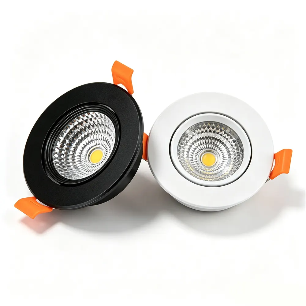 Slim Recessed Aluminum COB LED Downlight 3-10W