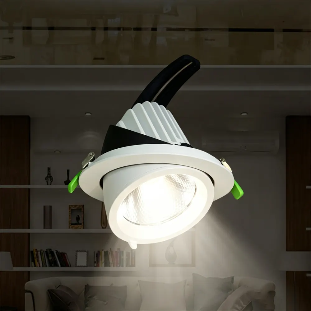 Adjustable Recessed Aluminum LED Downlight