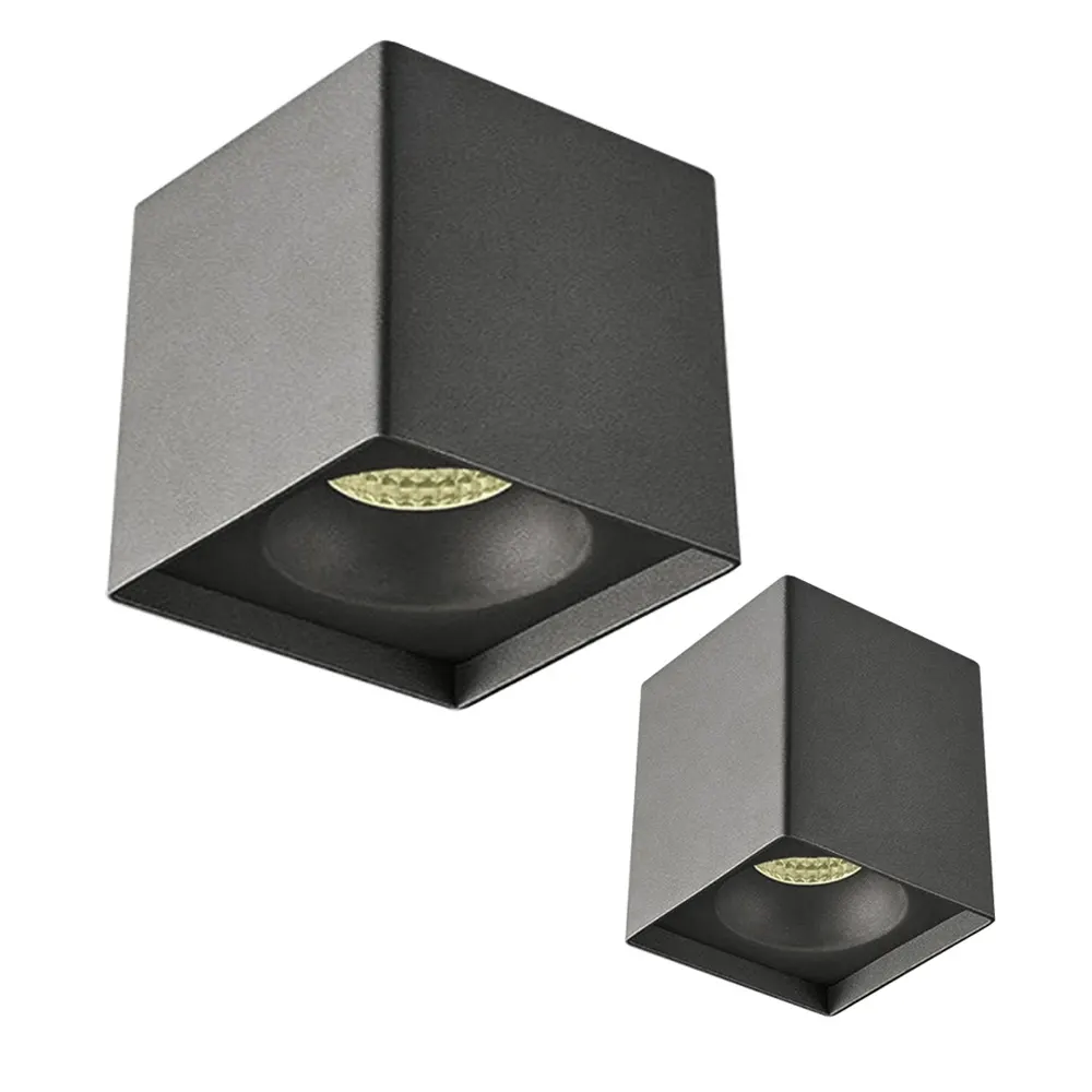 Anti-Glare Rotatable Surface-Mounted Square LED Downlight 7/15W