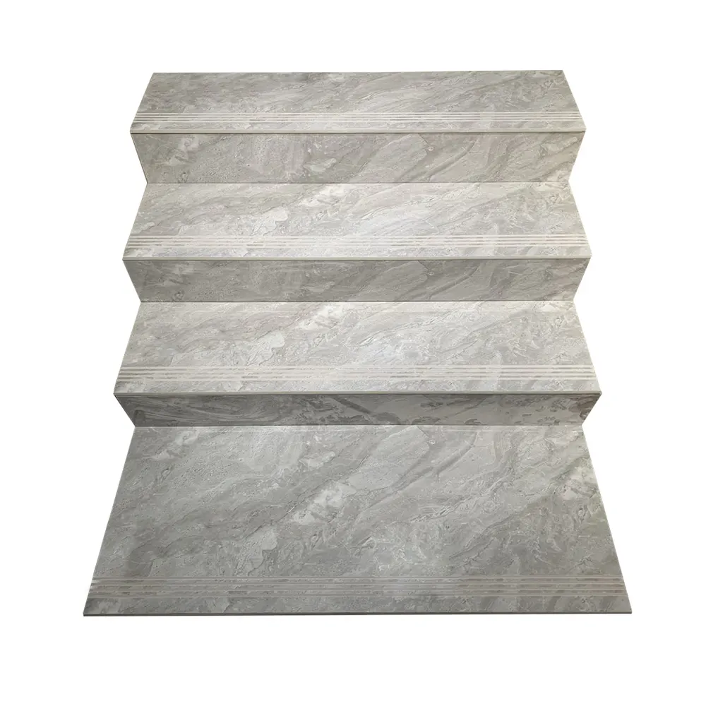 Polished Porcelain Stair Tread Tile 470x1200mm