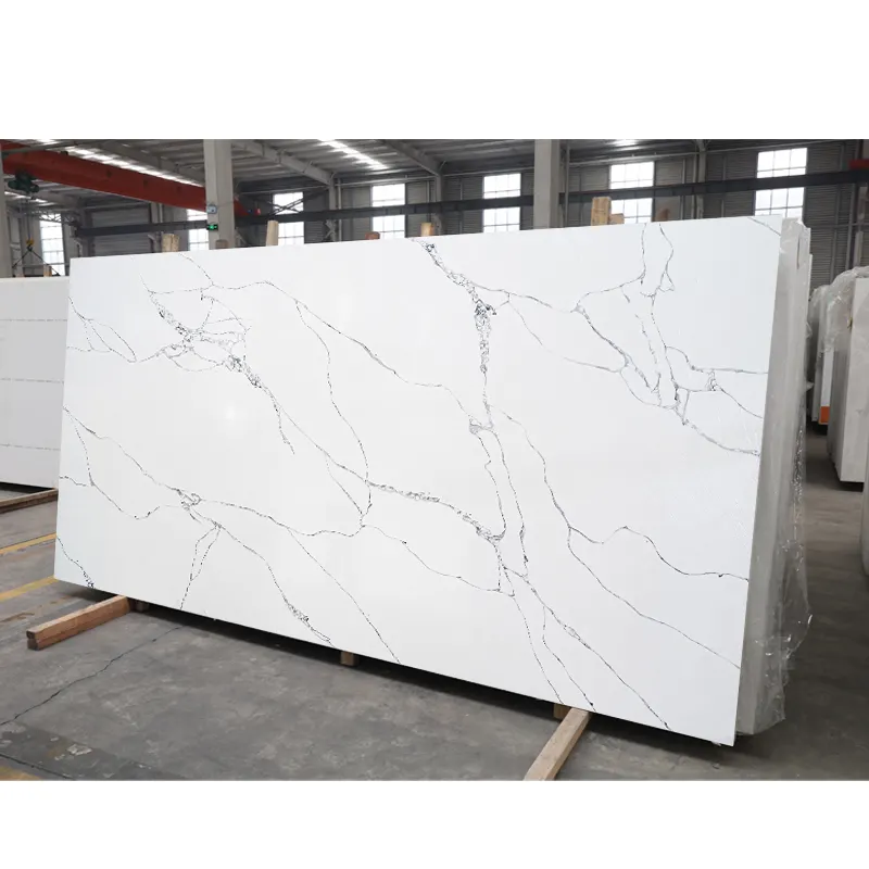 Calacatta Engineered Quartz Slab 3200x1600mm