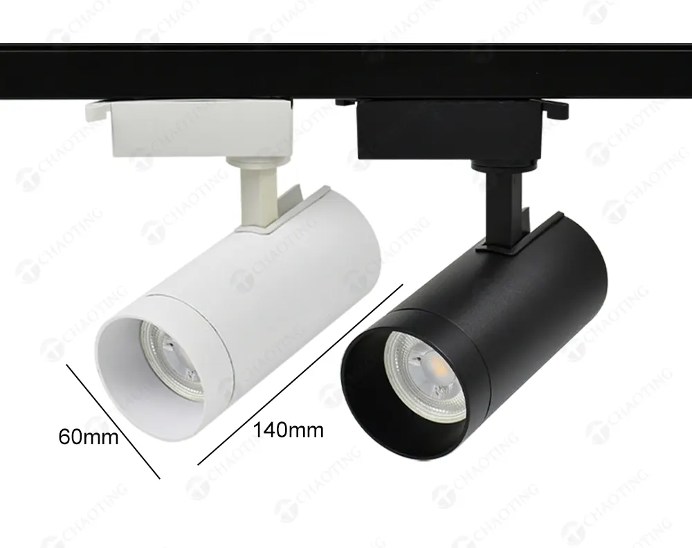 Adjustable Dimmable Aluminum LED Track Spotlight 3-15W