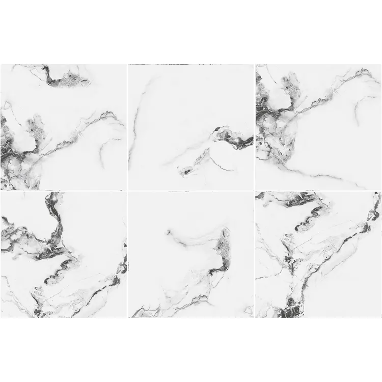 Stone-Look Glazed Porcelain Floor Tile 600x600mm
