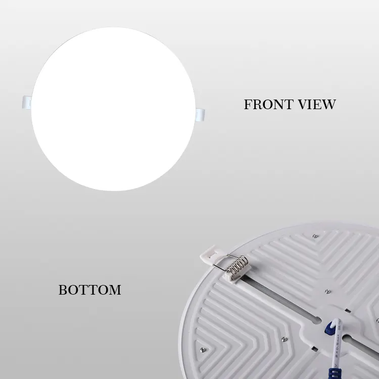 24W Slim Surface-Mounted LED Panel Light CCT Adjustable