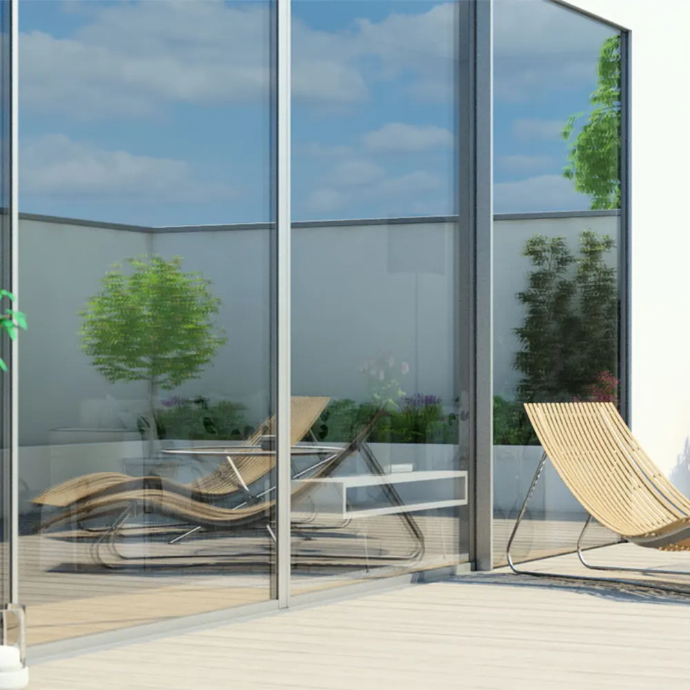 Thermal-Break Aluminum Sliding Door 5+12A+5mm