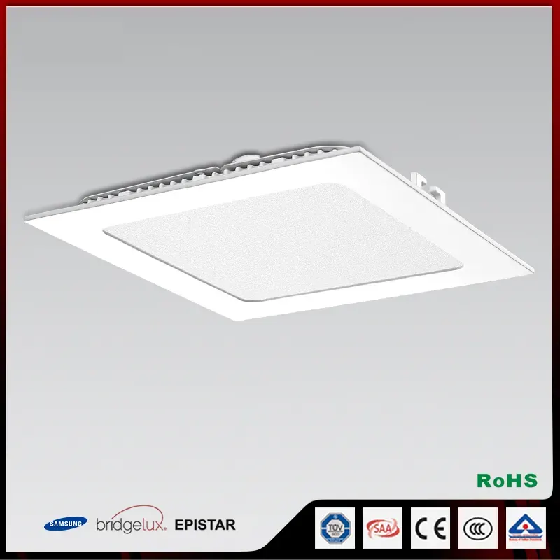 Slim Recessed LED Panel Light 400x400/600x600 6-48W