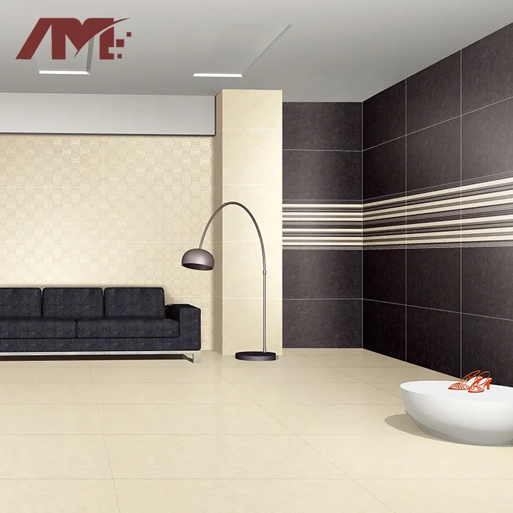 Stone-Look Glazed Porcelain Wall Tile 1200x600mm
