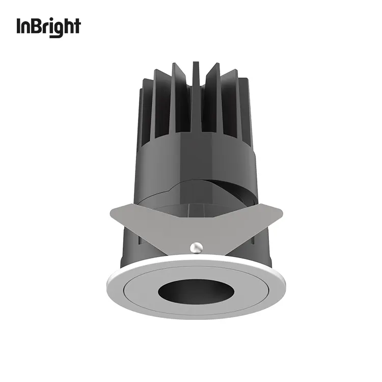 Rotatable Recessed Aluminum COB LED Downlight 25W IP65