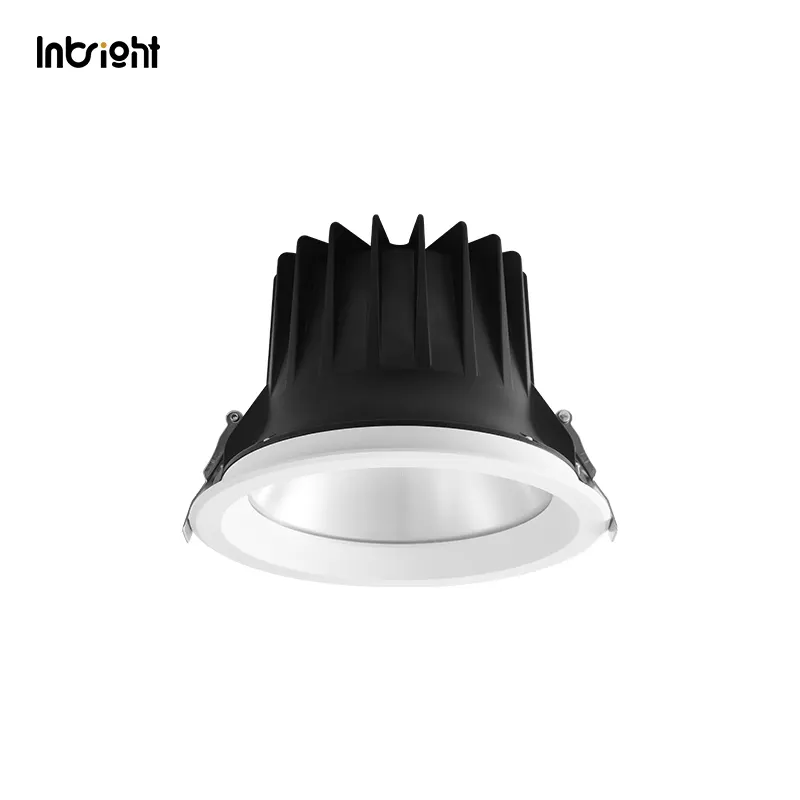 Dimmable Recessed Aluminum LED Downlight 18-48W IP65