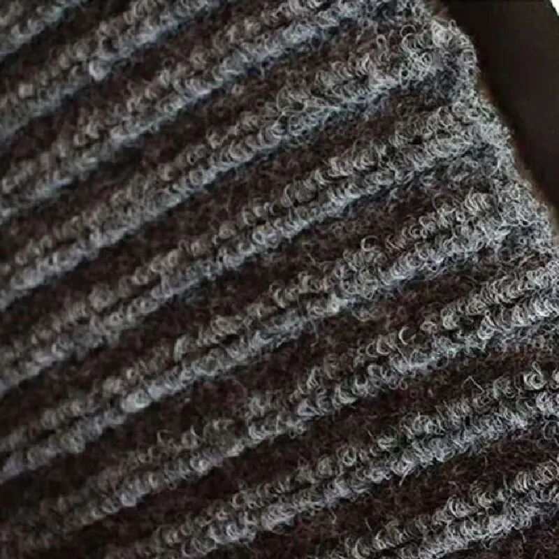 Double-Stripe Entrance Mat with TPE Rubber Backing
