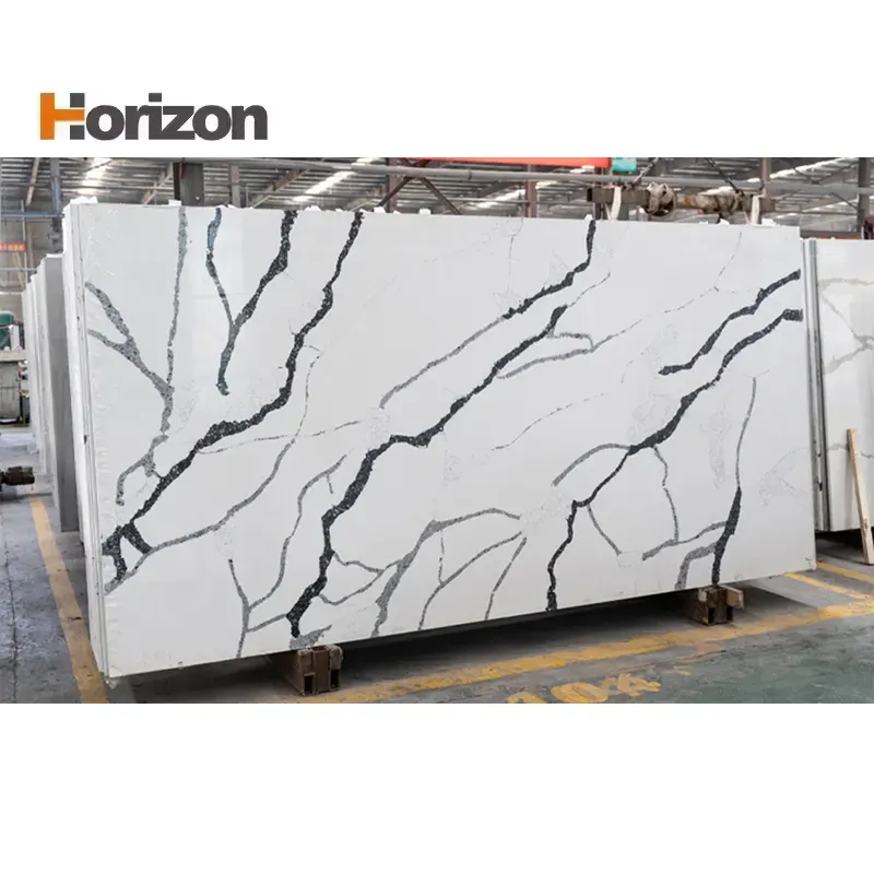 Calacatta Engineered Quartz Slab 3200x1600mm