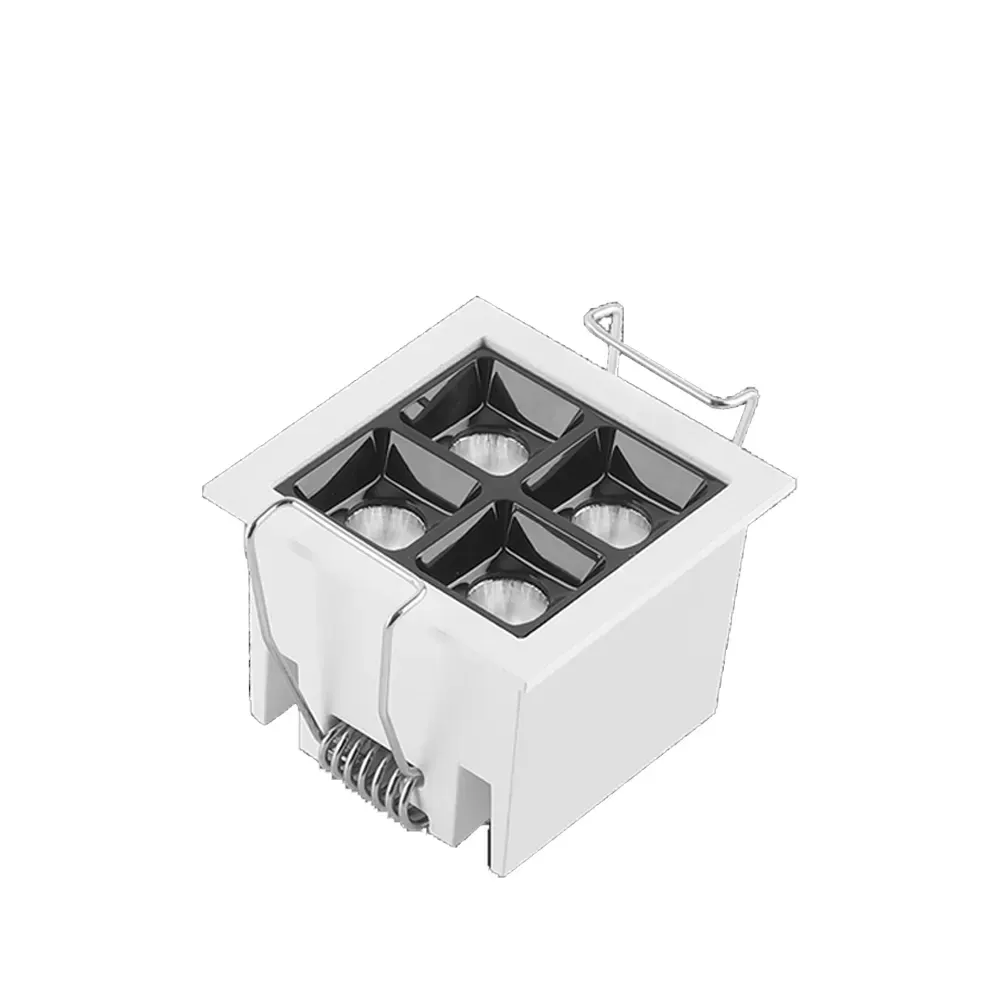 Recessed Square Aluminum LED Grille Spotlight 5-40W
