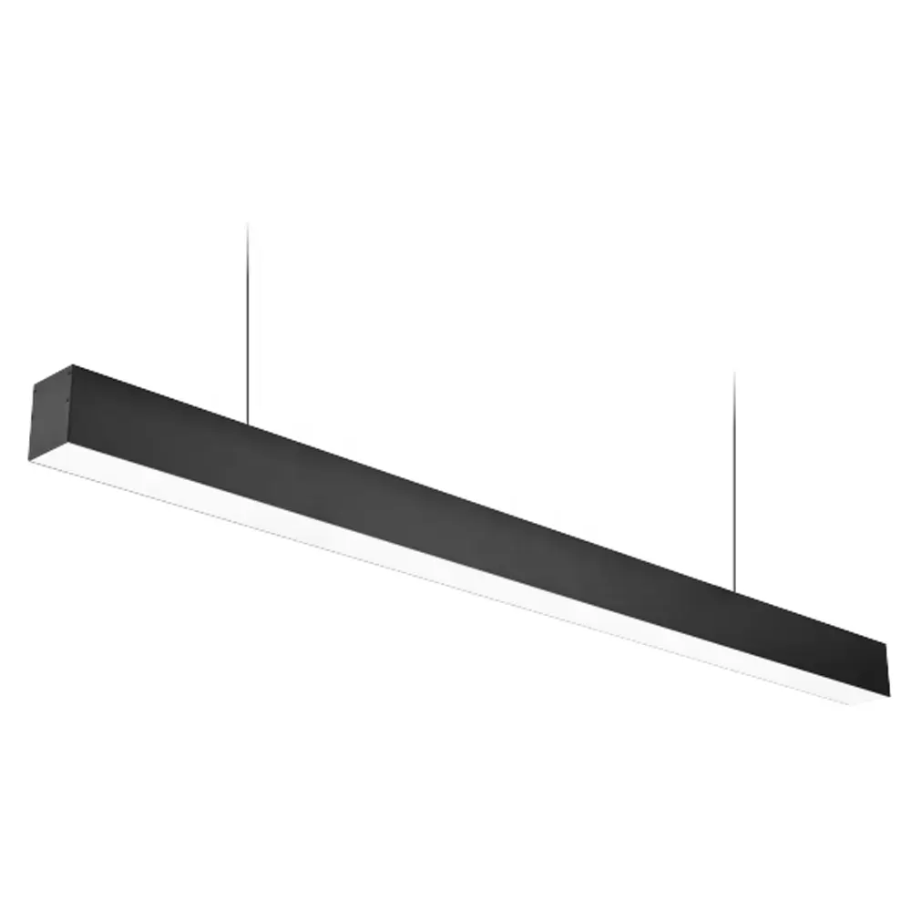 Surface-Mounted Aluminum Linear LED Pendant Light 1180x43x66 15-45W