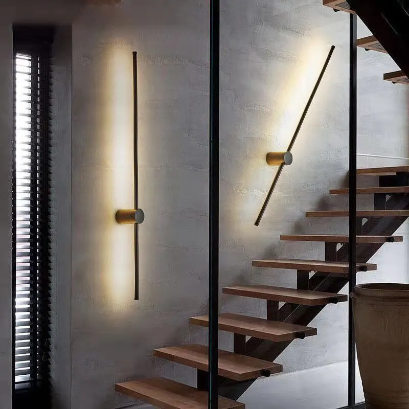 Aluminum LED Wall Light Black 10W
