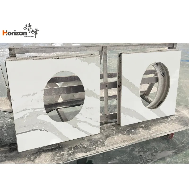 Calacatta Engineered Quartz Slab 3200x1600mm