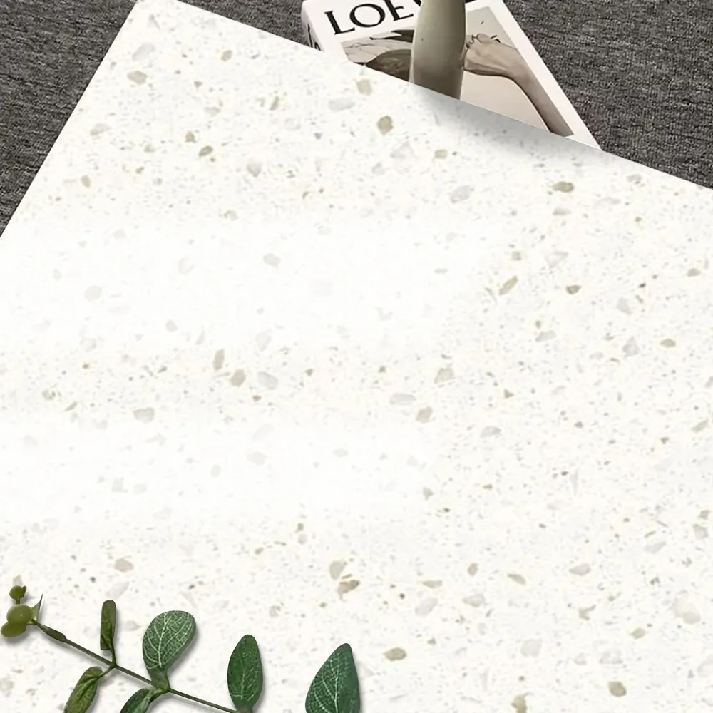 Non-Slip Terrazzo-Look Porcelain Floor Tile 600x600mm