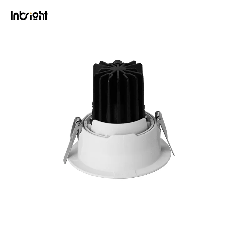 Anti-Glare Dimmable Recessed COB LED Downlight 8W IP65