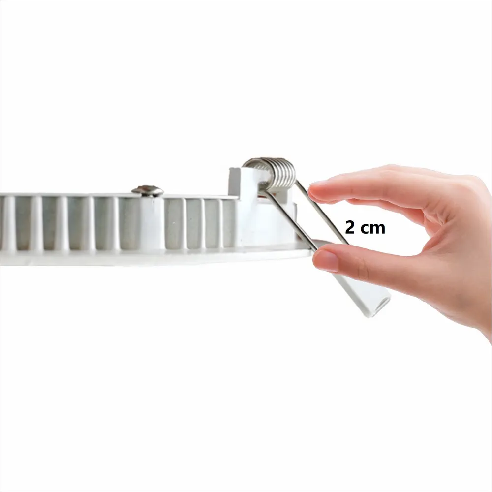 Slim Recessed LED Panel Light 400x400/600x600 6-48W
