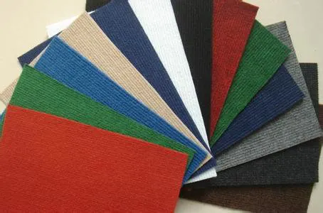 Nonwoven Ribbed Polyester Exhibition And Event Carpet
