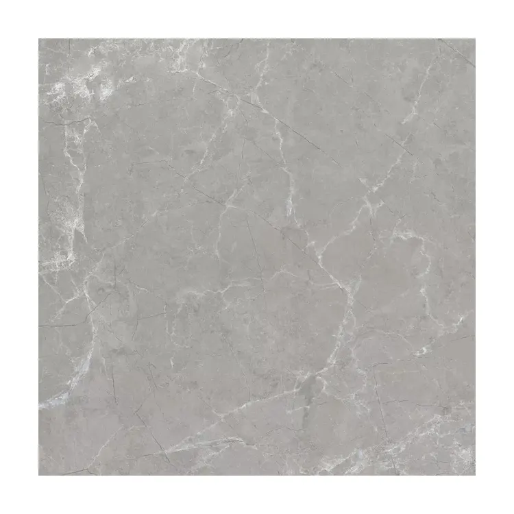 Non-Slip Marble-Look Polished Porcelain Wall And Floor Tile 800x800mm