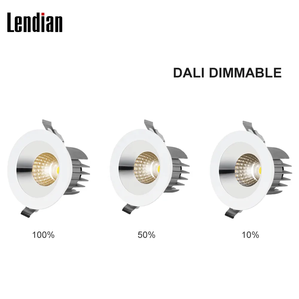 Anti-Glare Dimmable Recessed LED Downlight 9-30W