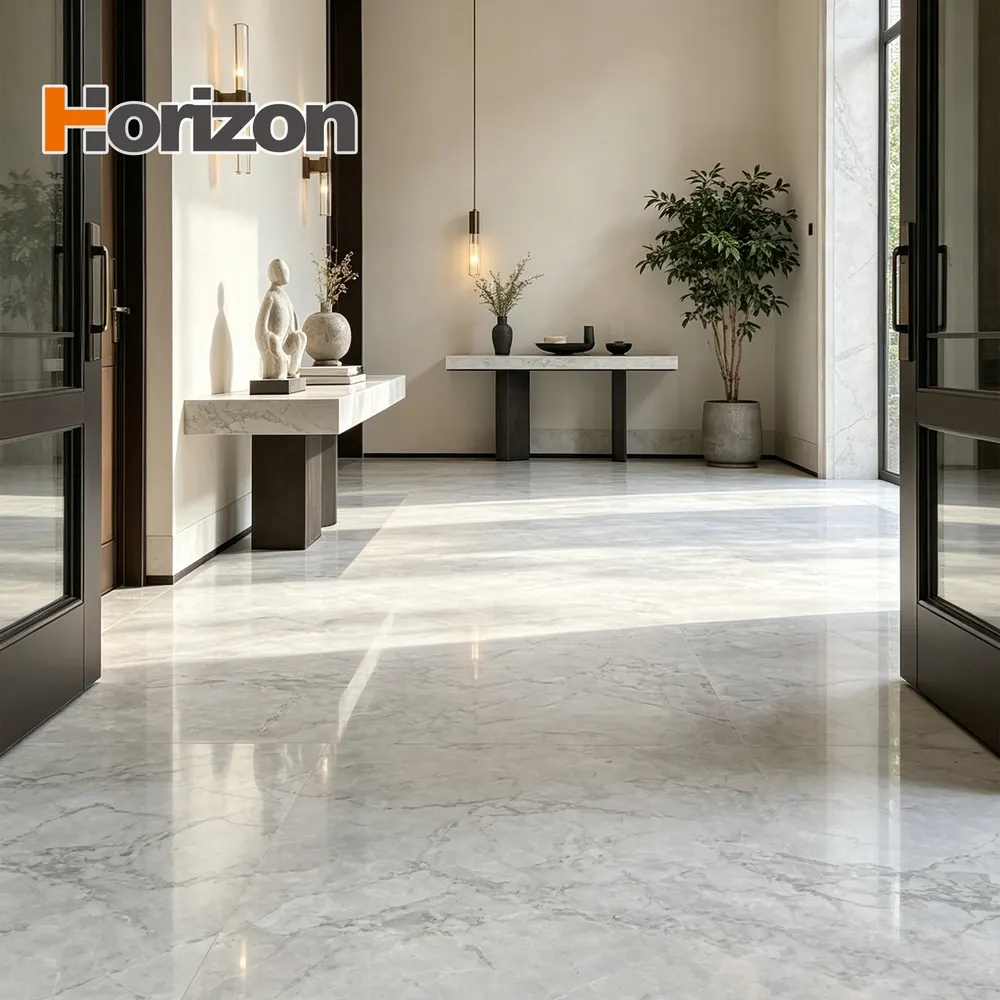 Polished Engineered Quartz Slab