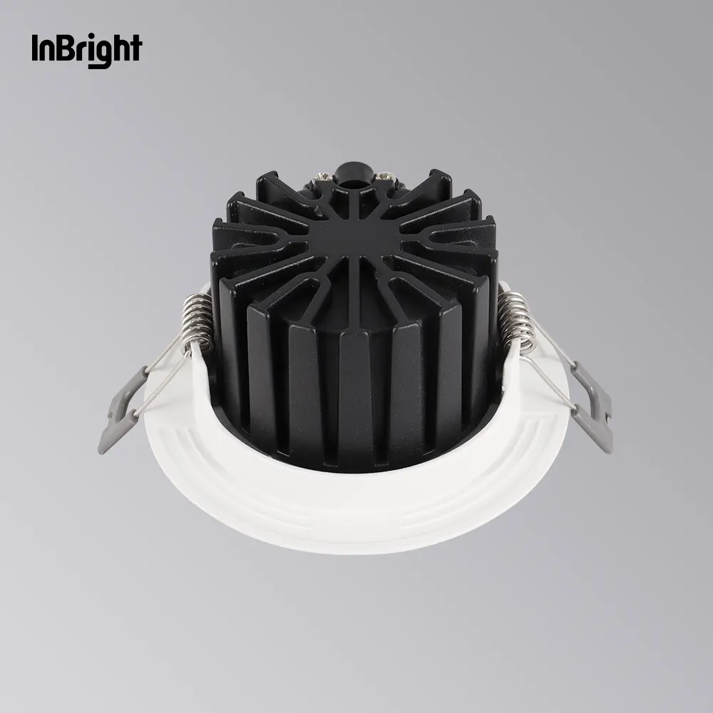 Anti-Glare Dimmable Recessed Round LED Downlight 10-25W IP65