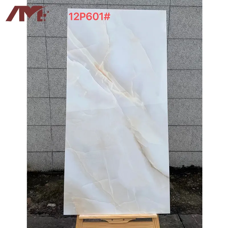 Marble-Look Polished Porcelain Wall And Floor Tile 600x1200mm
