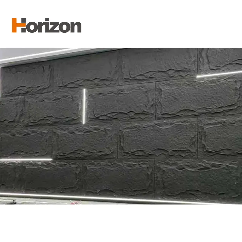 PU Stone-Look Wall Panel For Interior And Exterior Wall Cladding