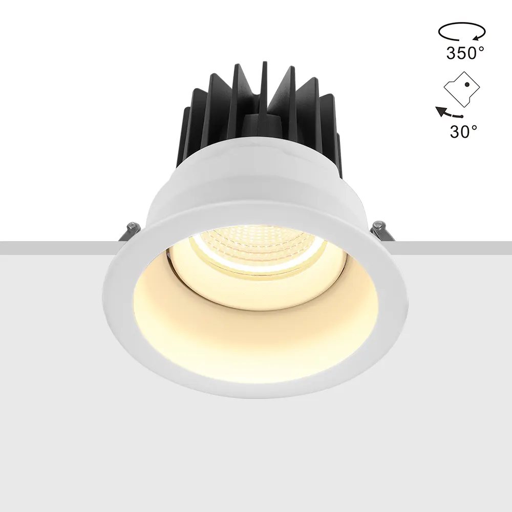 Dimmable Recessed COB LED Downlight 8-28W
