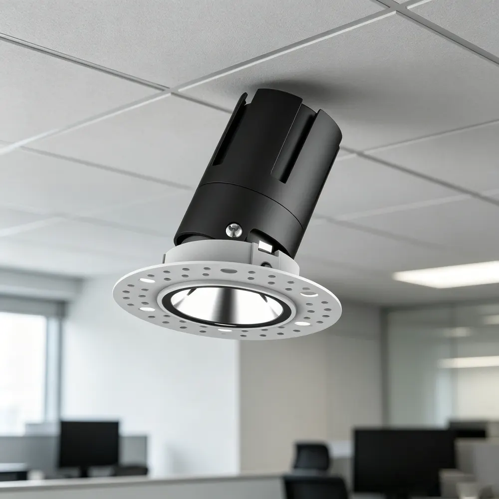 Anti-Glare Rotatable Recessed LED Downlight