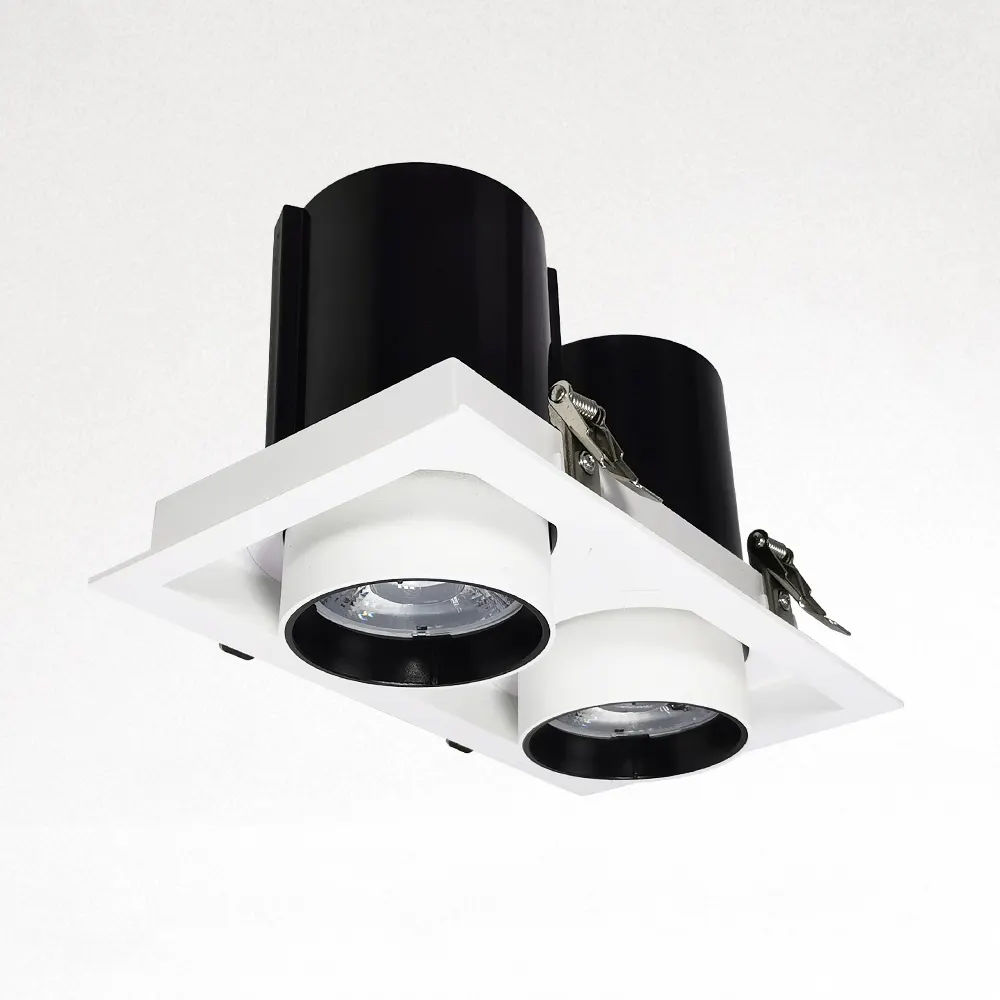 Adjustable Recessed Round COB LED Downlight 10/18W IP20