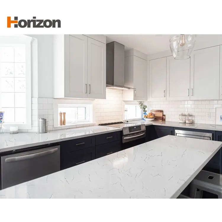 White Engineered Quartz Slab 3200x1600mm