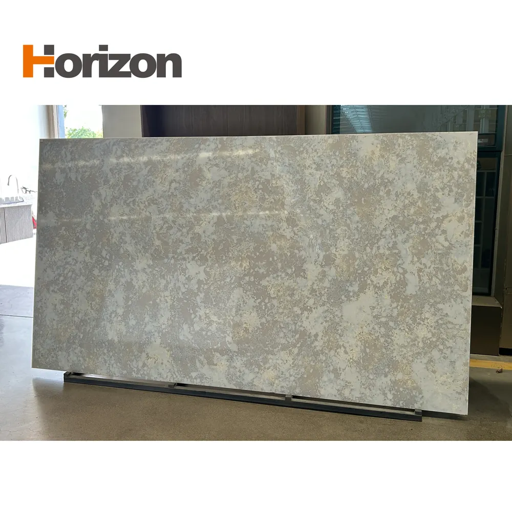 Gray Engineered Quartz Slab 3200x1600mm