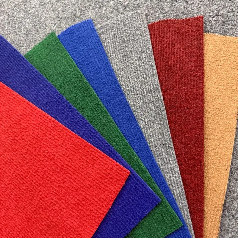 Ribbed Polyester Exhibition And Event Carpet