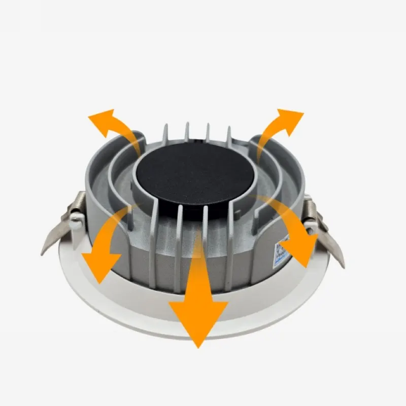 Zigbee Dimmable Recessed LED Downlight 8-40W