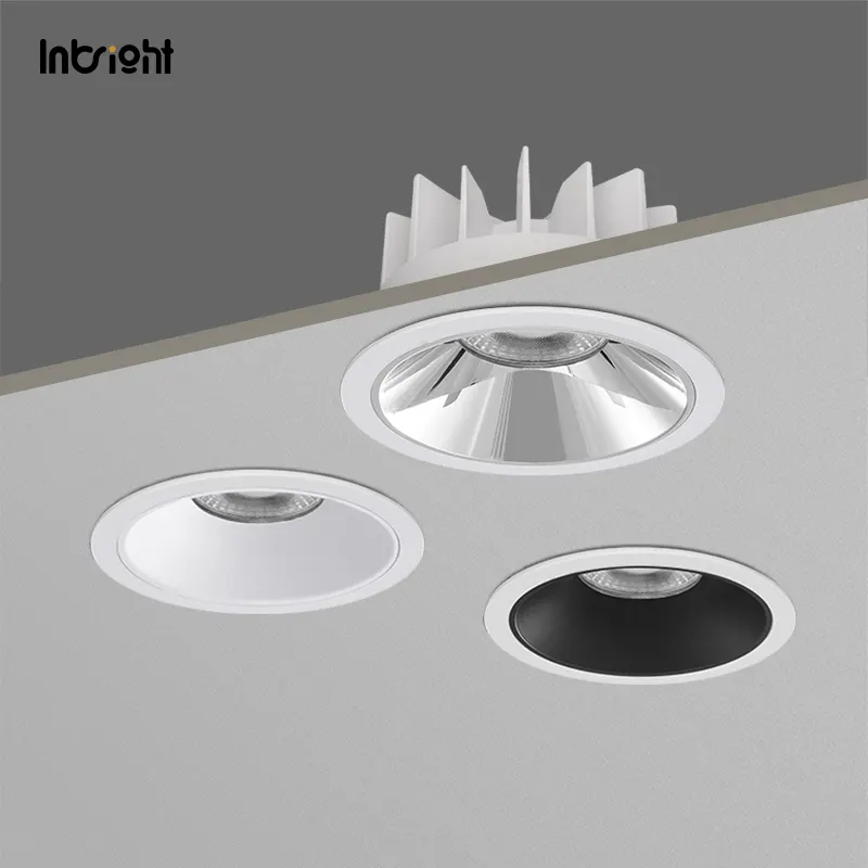 Dimmable Recessed Round LED Downlight 10-50W IP65 product sample