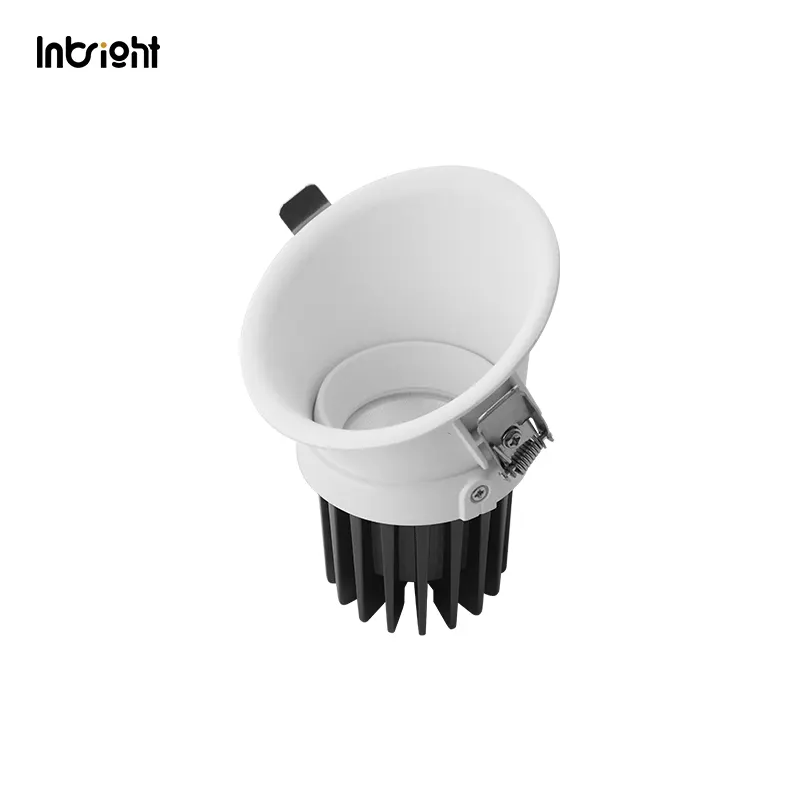 Anti-Glare Adjustable Recessed COB LED Downlight 10-25W IP65