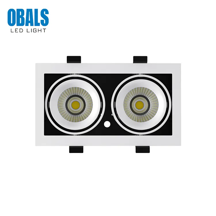 Recessed Aluminum LED Grille Spotlight 10-30W