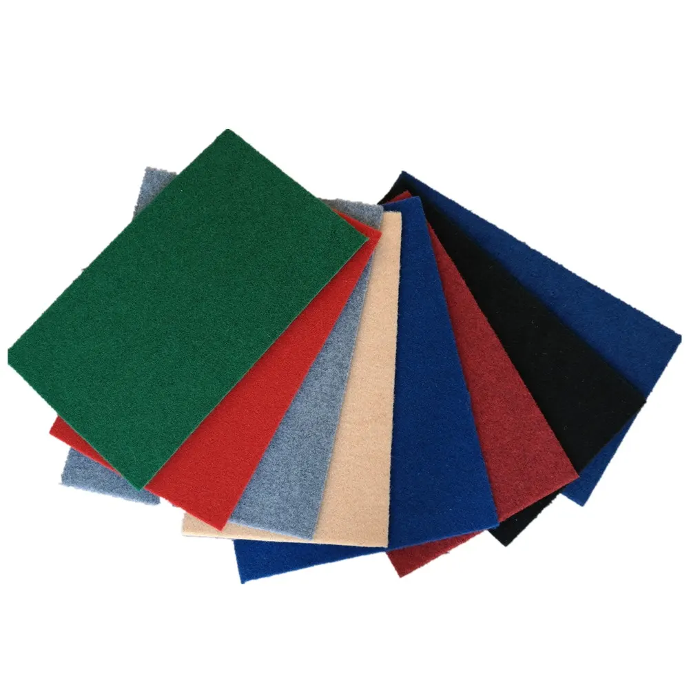 Velour Polyester Exhibition And Event Carpet 1-4mm Thick