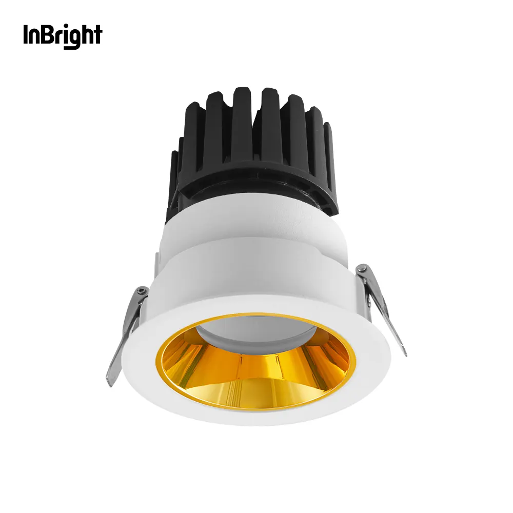 Anti-Glare Dimmable Recessed COB LED Downlight 8/15W IP65