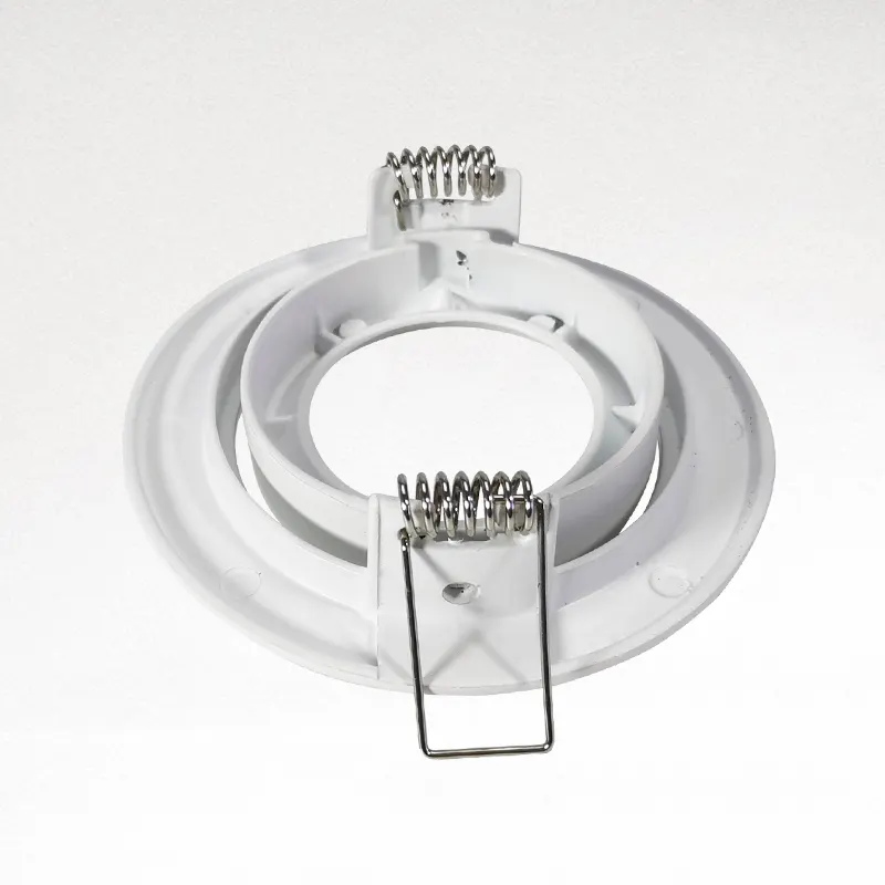 Adjustable Recessed Aluminum Downlight Housing Black/White MR16/GU10