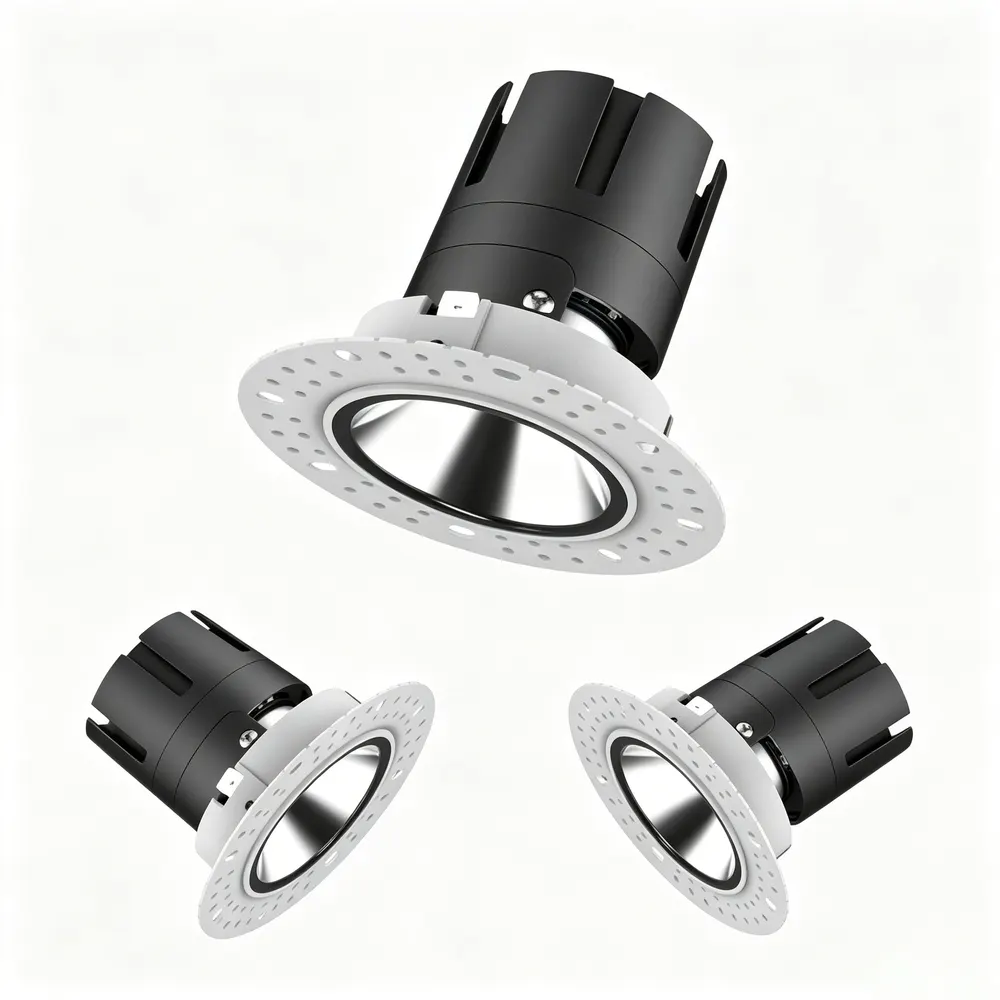 Anti-Glare Rotatable Recessed LED Downlight